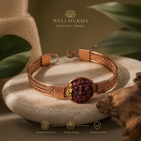 Rudraksh copper bracelete